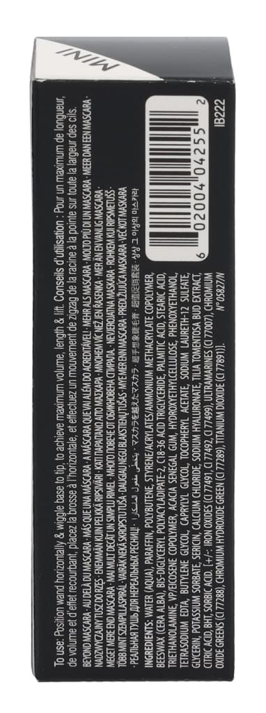 Cosmetics They're Real! Mascara Black mini 0.14 oz