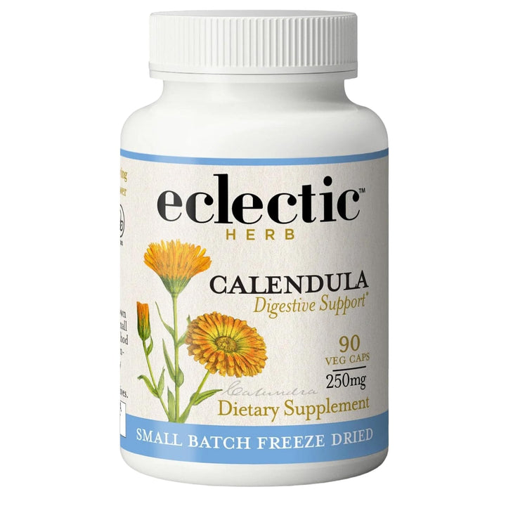 Eclectic Institute Raw Freeze-Dried Non-GMO Calendula | Immune Support | 90 CT