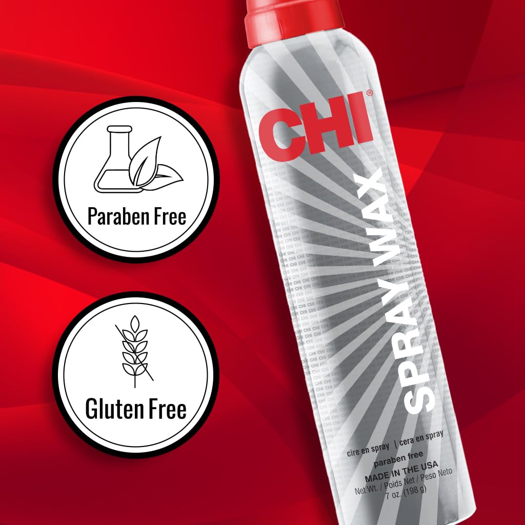 Spray Wax, Hair Spray For Creating Textured Looks That Last, Leaves A Touchable Finish, Sulfate, Paraben & Cruelty-Free, 7 Oz