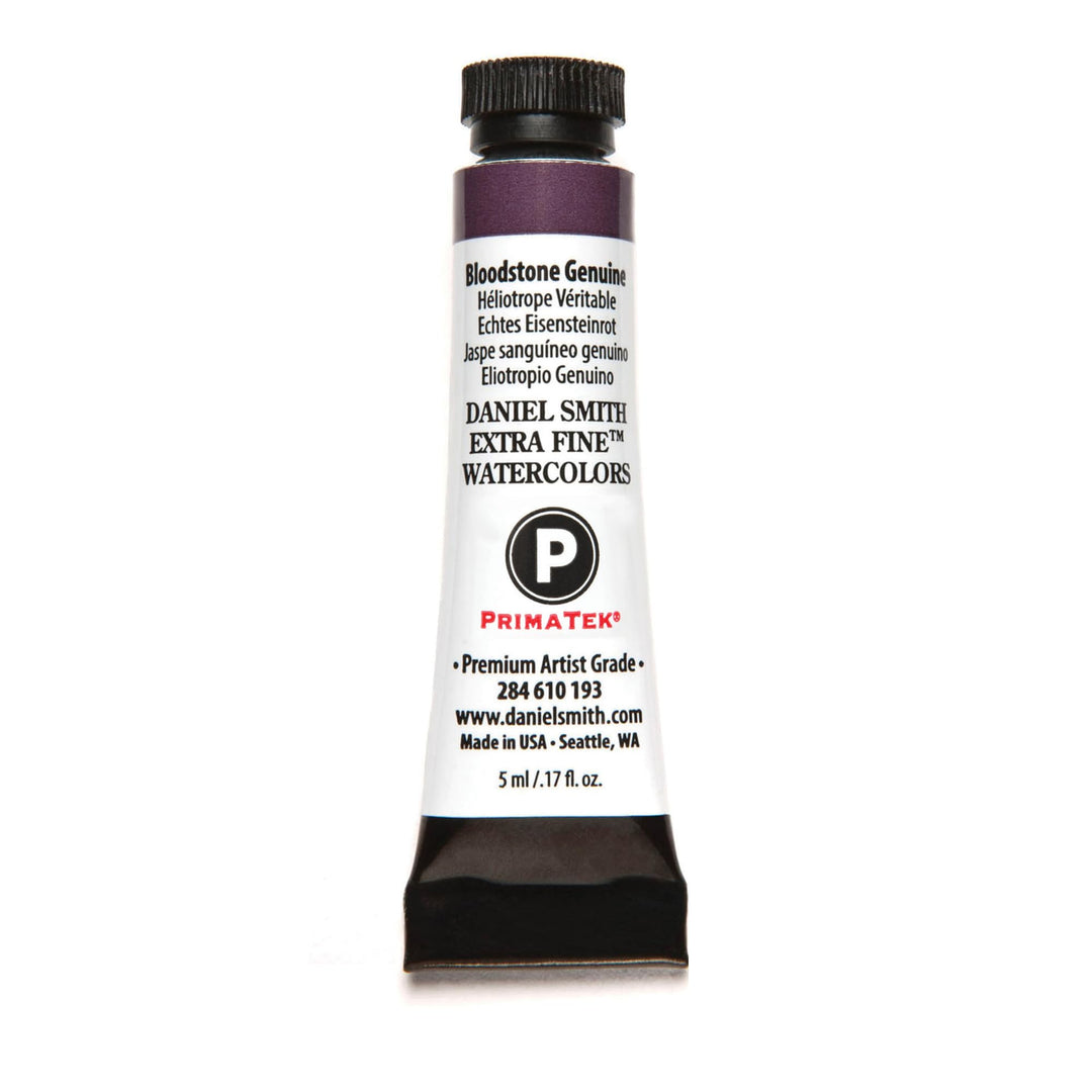 Daniel Smith Extra Fine Watercolor Paint, 5ml Tube, Bloodstone Genuine, 284610193, 0.17 Fl Oz (Pack of 1)