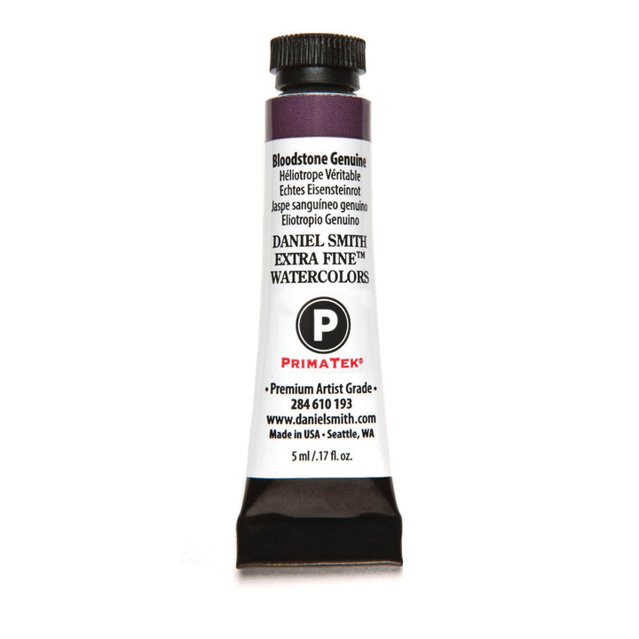 Daniel Smith Extra Fine Watercolor Paint, 5ml Tube, Bloodstone Genuine, 284610193, 0.17 Fl Oz (Pack of 1)