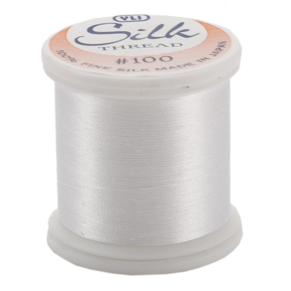 20210-WHT 100wt T-12 Silk Thread, 200m, White