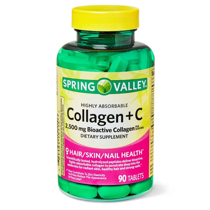 Highly Absorbable Collagen + VIT C 90 ct (Pack of 1)