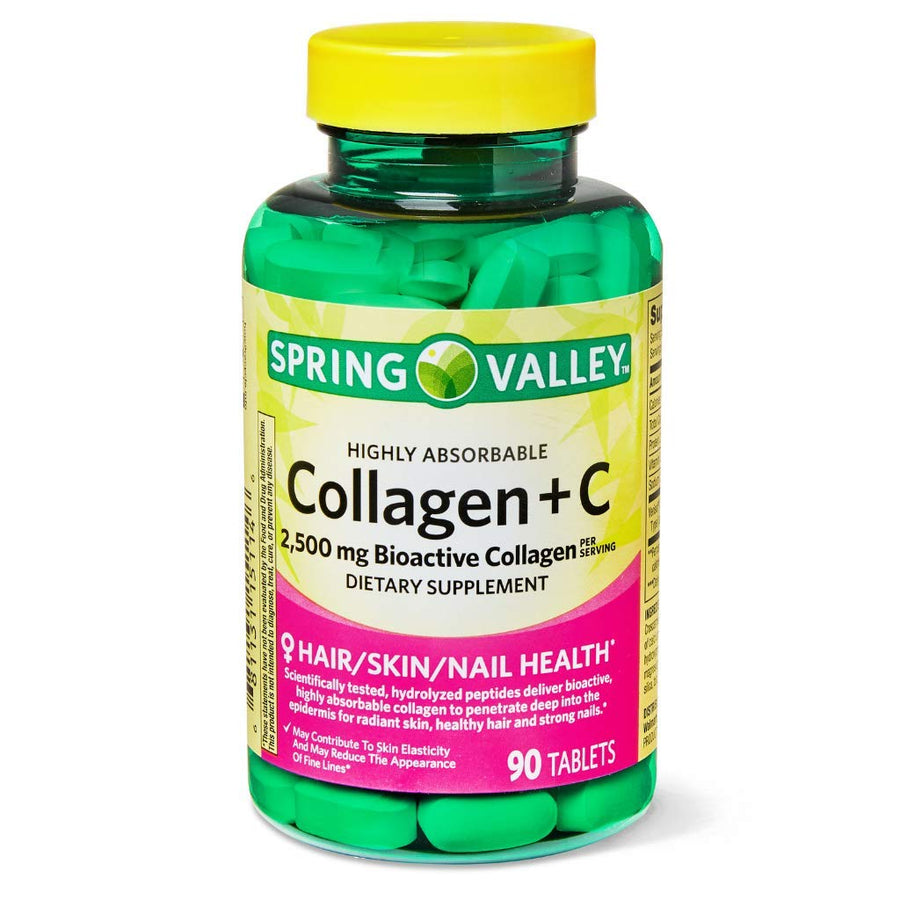 Highly Absorbable Collagen + VIT C 90 ct (Pack of 1)
