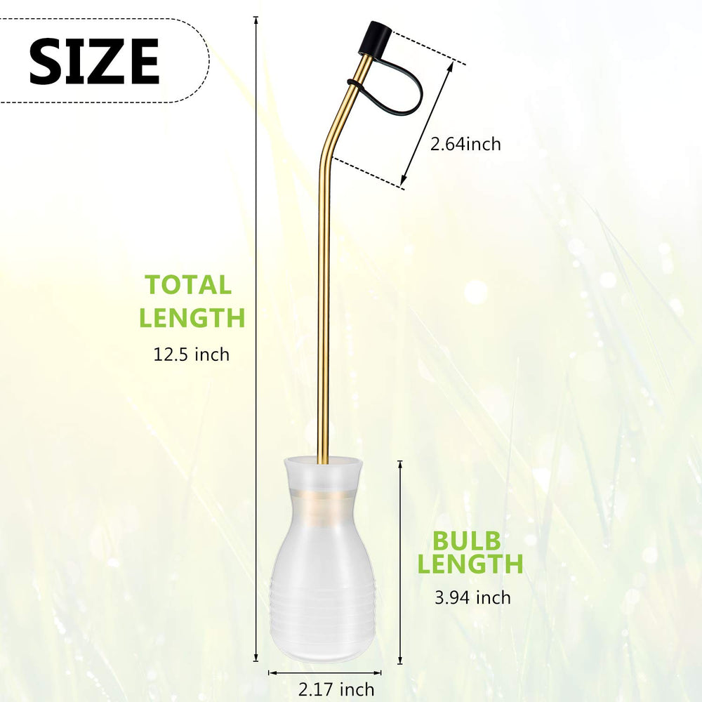 Garden Sprayer Applicator Bulb with Long Copper Tube for Organic Gardening Agricultural Supplies and Control Accessories(Simple Style,2 Packs)