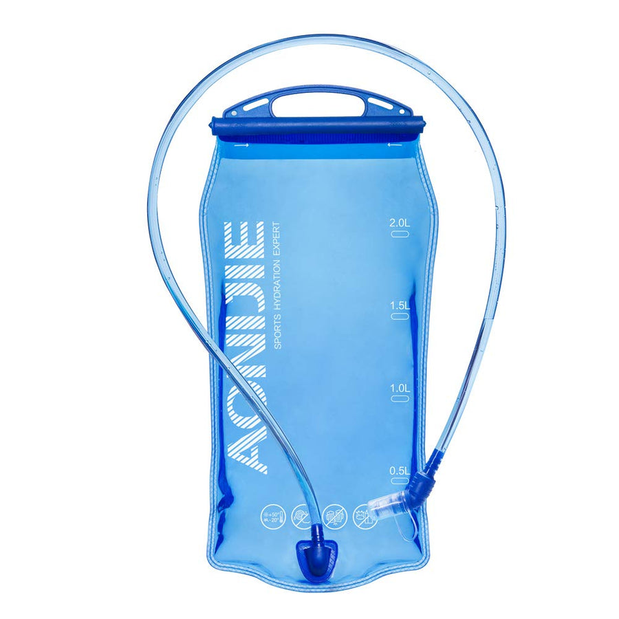 Leakproof Water Reservoirs for Backpacks/Running Vest Pack - 1L / 2L / 3L Hydration Bladder (2 Liter)