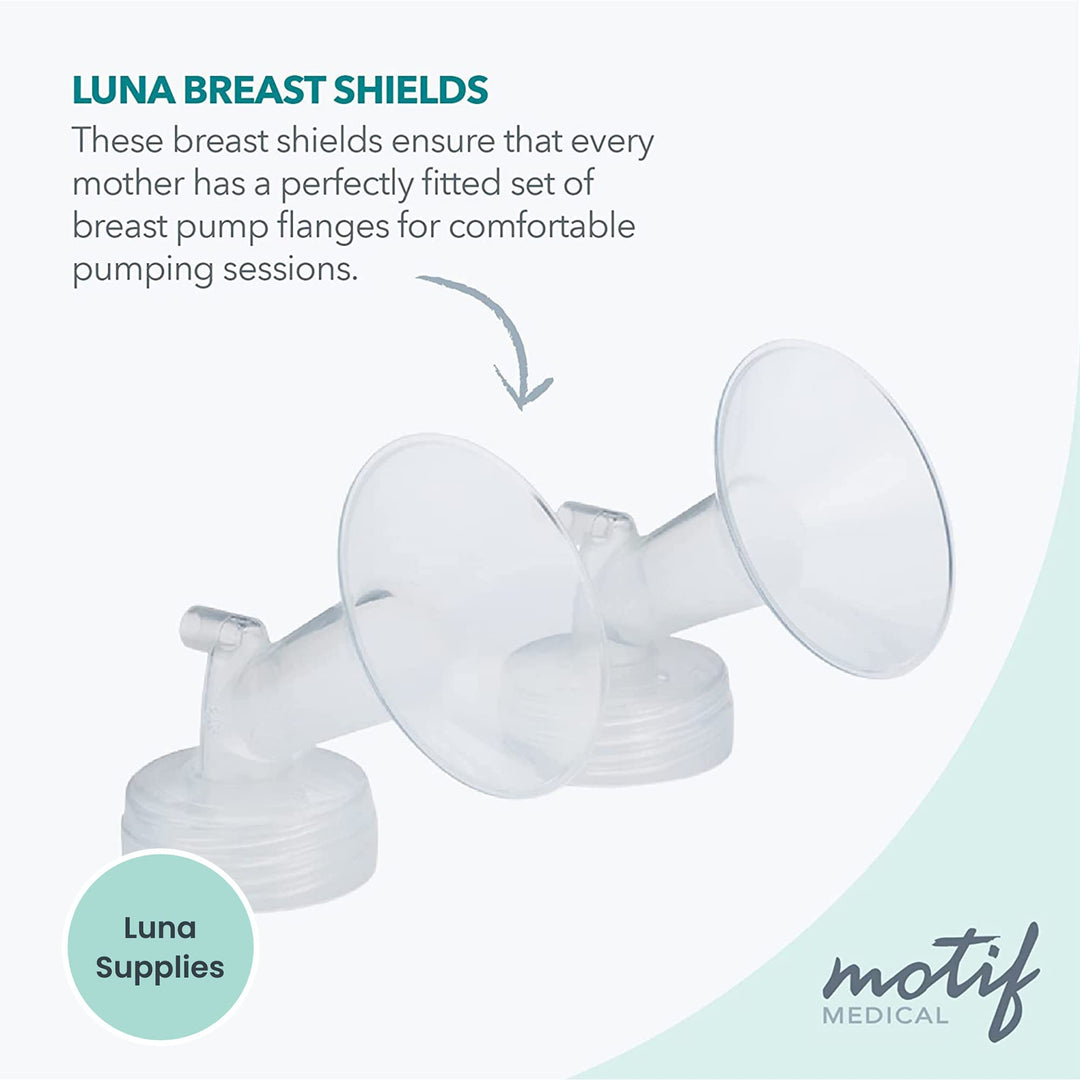 , Luna Breast Shields Flanges, Replacement Parts for Luna Breast Pump