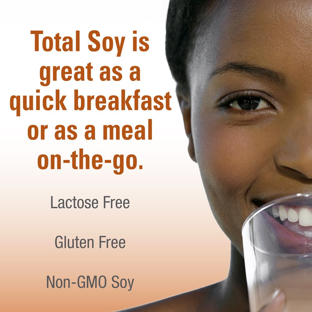 Total Soy Meal Replacement Soy Protein Blend, Bavarian Chocolate, 150 Calories Per Serving,13 Servings per Tub