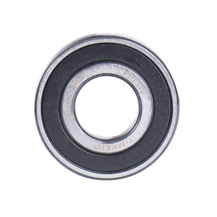 6204-2RS 2PACK Double Rubber Seal Bearings 20x47x14mm, Pre-Lubricated and Stable Performance and Cost Effective, Deep Groove Ball Bearings