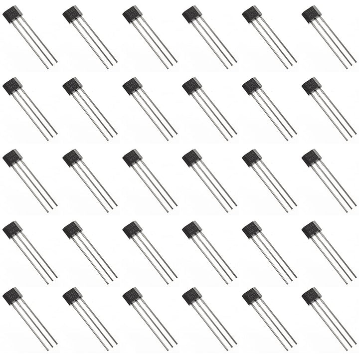 30pcs A3144 3144 Hall Effect Sensor for High-Temperature Operation,3Pins.
