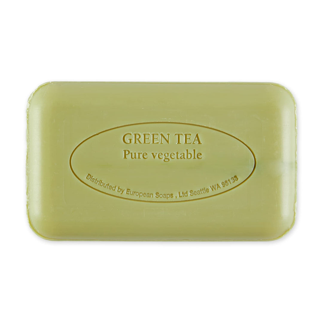 Artisanal French Soap Bar Enriched with Shea Butter, Green Tea, 150 Gram