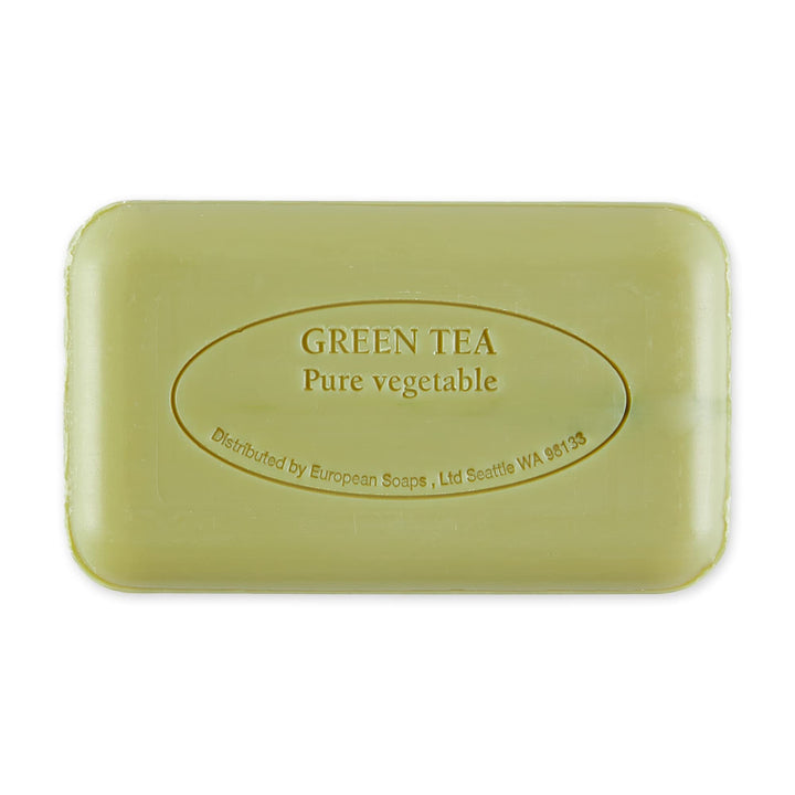 Artisanal French Soap Bar Enriched with Shea Butter, Green Tea, 150 Gram