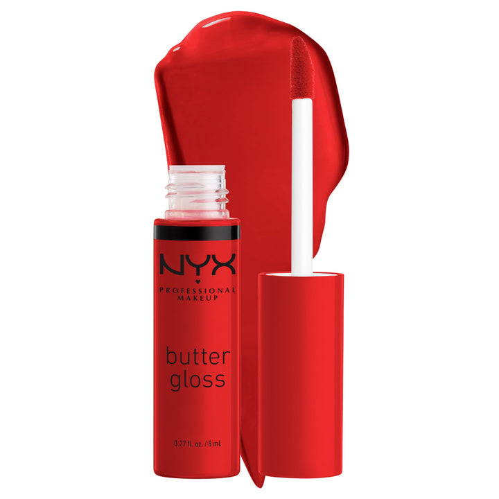 PROFESSIONAL MAKEUP Butter Gloss, Non-Sticky Lip Gloss - Apple Crisp (Modern Red)