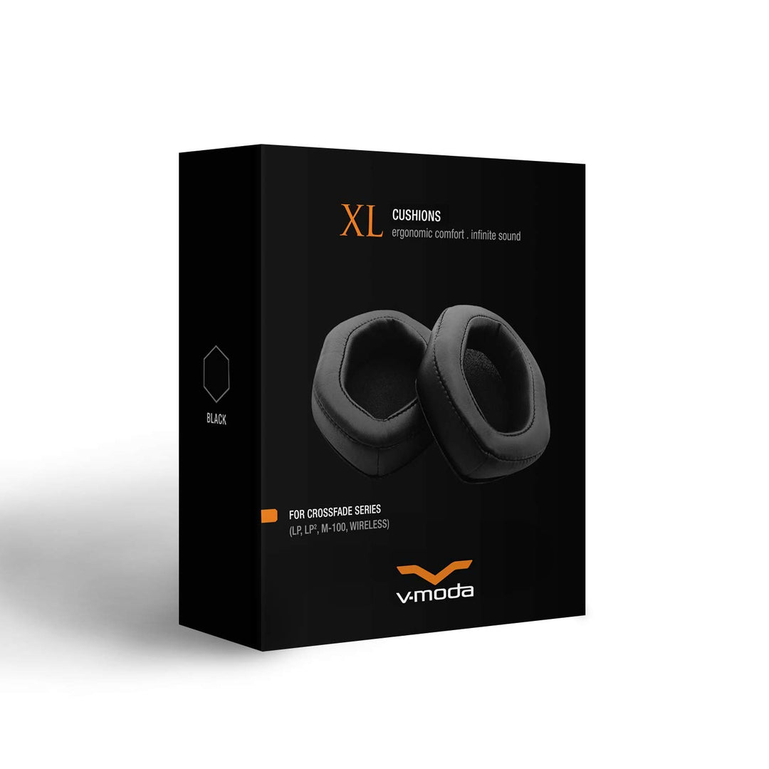 XL Cushions for Over-Ear Headphones - Black