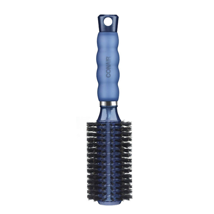 Hair Brush with Boar Bristle Gel Grips Medium Round