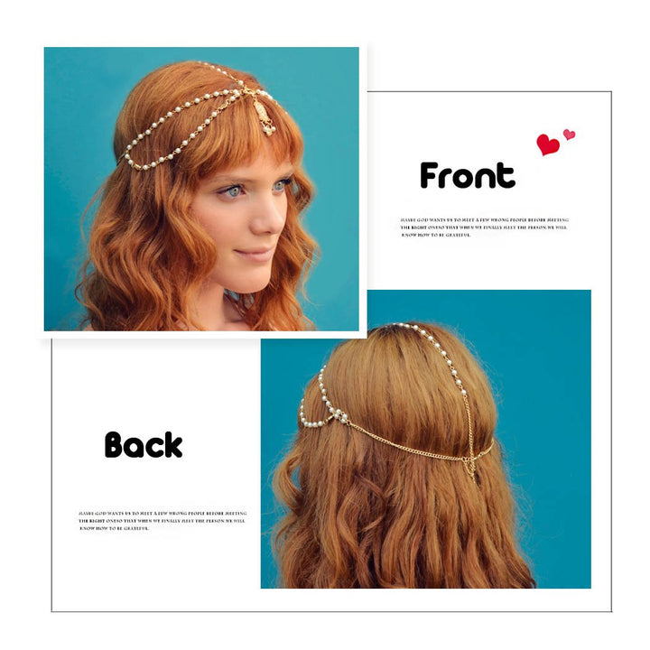 Alloy Headbands For Women Head Chain With Sequines (Bead)