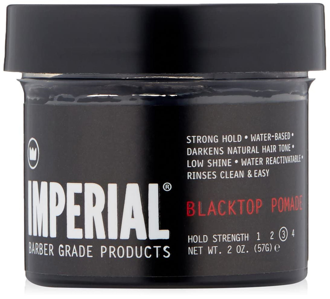 Barber Pomade, Blacktop, 2 oz.