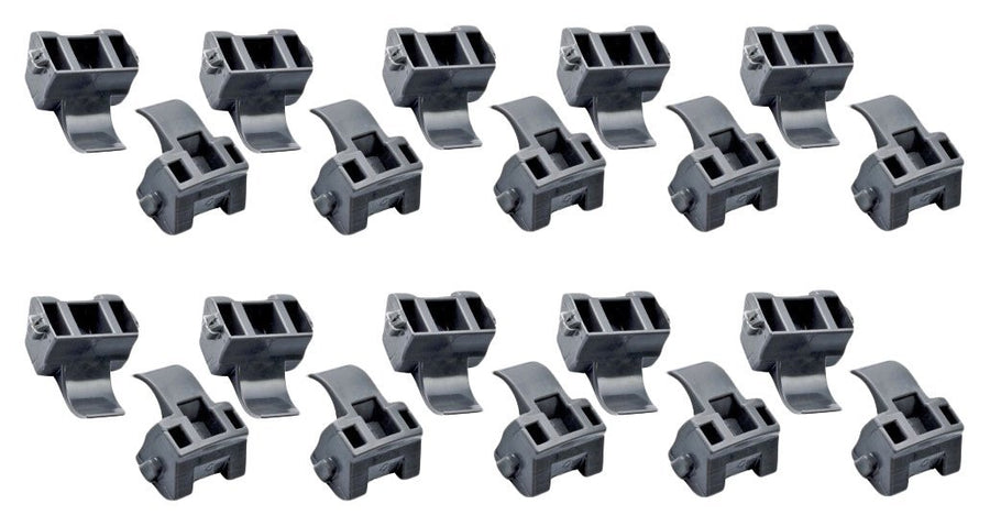 38C315B3 otion 86 Degree Angle Restriction Hinge Clip, Nylon (Pack of 20)