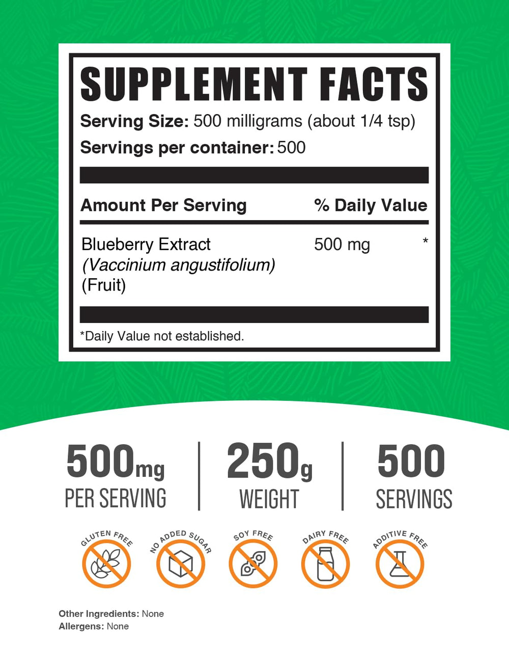 .com Blueberry Extract Powder - Blueberry Extract for Baking - Fruit Powder - Smoothie Powder - Yogurt Powder Berry Powder - Wild Blueberry Powder (250 Grams - 8.8 oz)