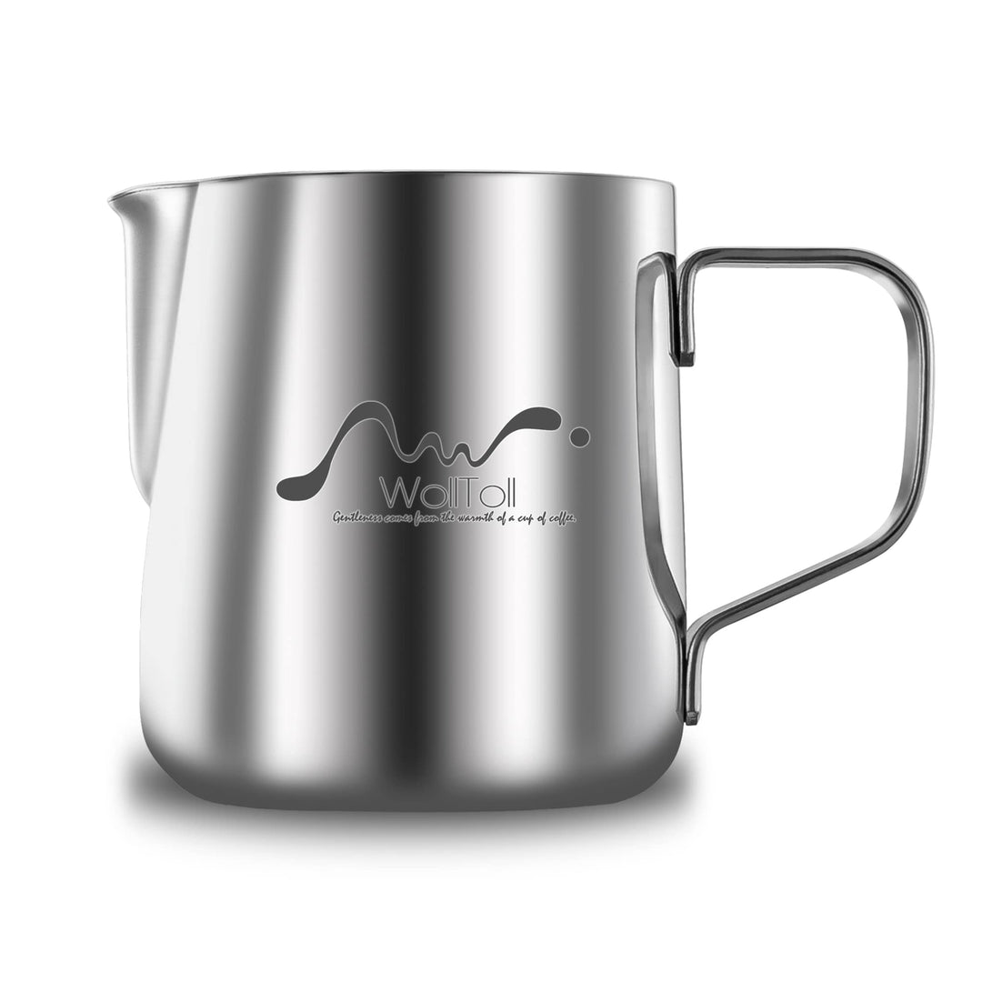 Espresso Milk Frothing Pitcher Stainless Steel 150ml/5oz Frothing Pitcher Espresso Coffee Barista Craft Latte Cappuccino Milk Creamer Frother Jug