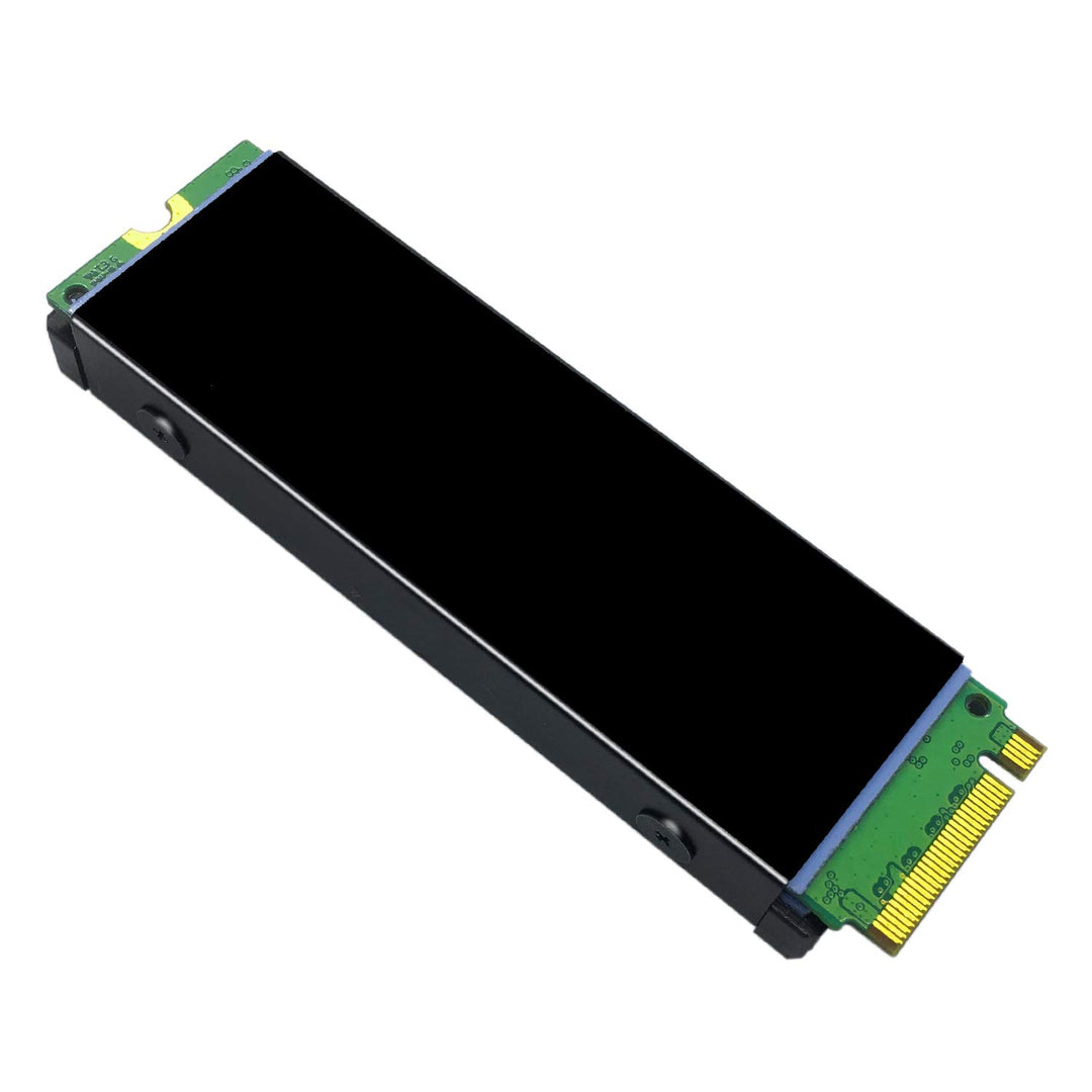 M.2 Heatsink Cooler 2280 SSD Double-Sided Heat Sink with Thermal Silicone pad for PS5/PC PCIE NVME M2 SSD(Black))