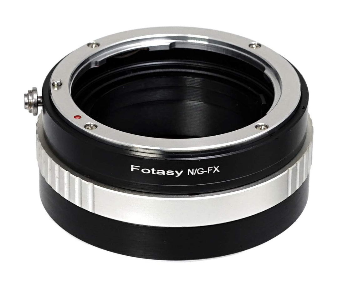 Copper NK G AFS lens to Fuji X Lens Adapter, Nikkor F to X Mount Adapter, Compatible with Fujifilm X-Pro1 X-Pro2 X-Pro3 X-E2 X-E3 X-A10 X-T1 X-T2 X-T3 X-T4 X-T10 X-T20 X-T30 X-T30II X-T100 X-H1