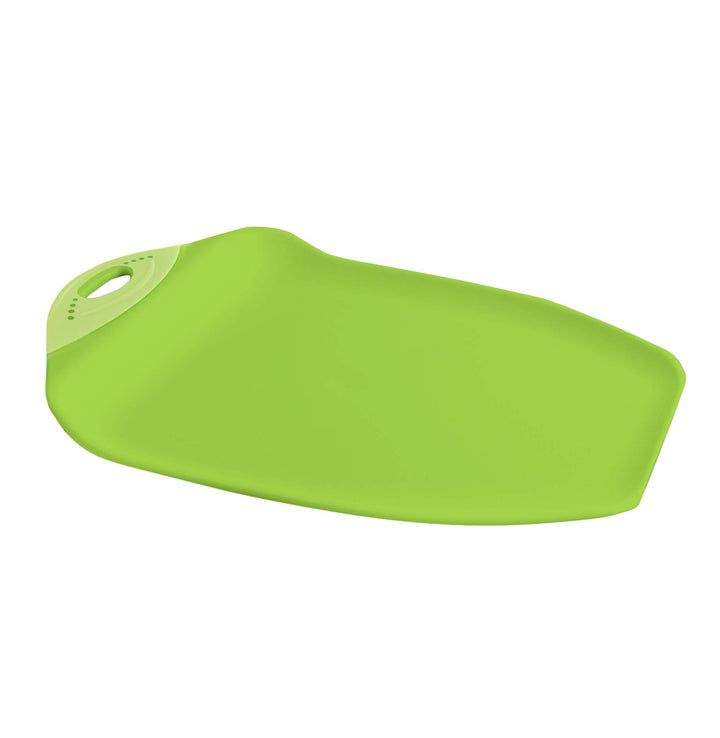 Chop & Scoop Cutting Board, 9.5 by 13 inches, Solid Green, 322-J383