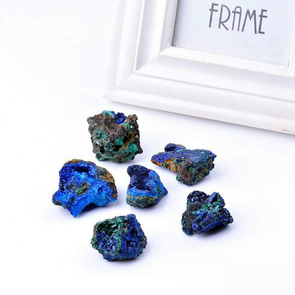 1Pcs Natural Azurite Malachite Crystal Mineral Specimen Healing Stone 1-3cm