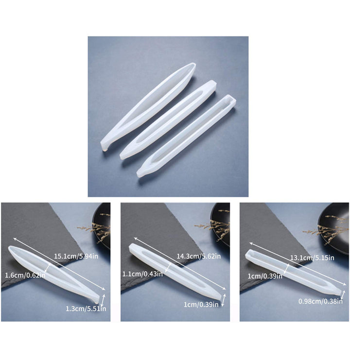 17 Pieces Resin Notebook Mold Kit, Include 1Pcs Notebook Cover Resin Casting Molds for A4, 3Pcs Epoxy Resin Pen Molds, 12Pcs Book Rings,1Pcs Tweezer