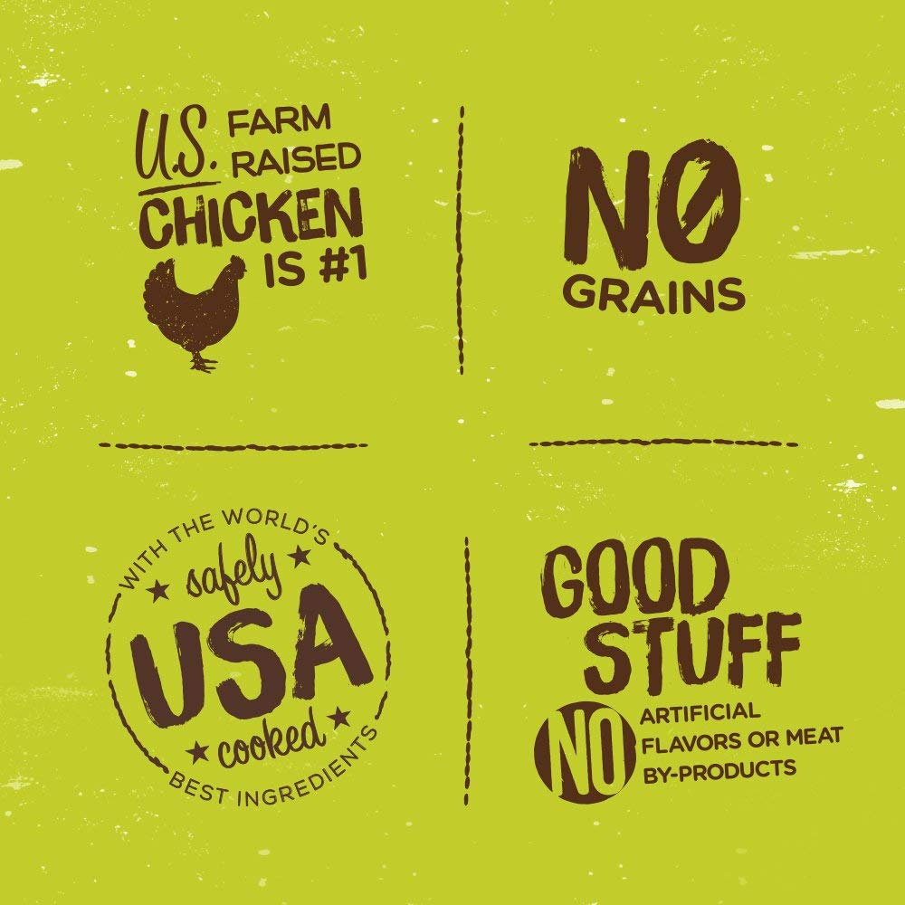 Rachael Ray Savory Roasters Roasted Chicken Recipe Dog Treats, 12 Ounces