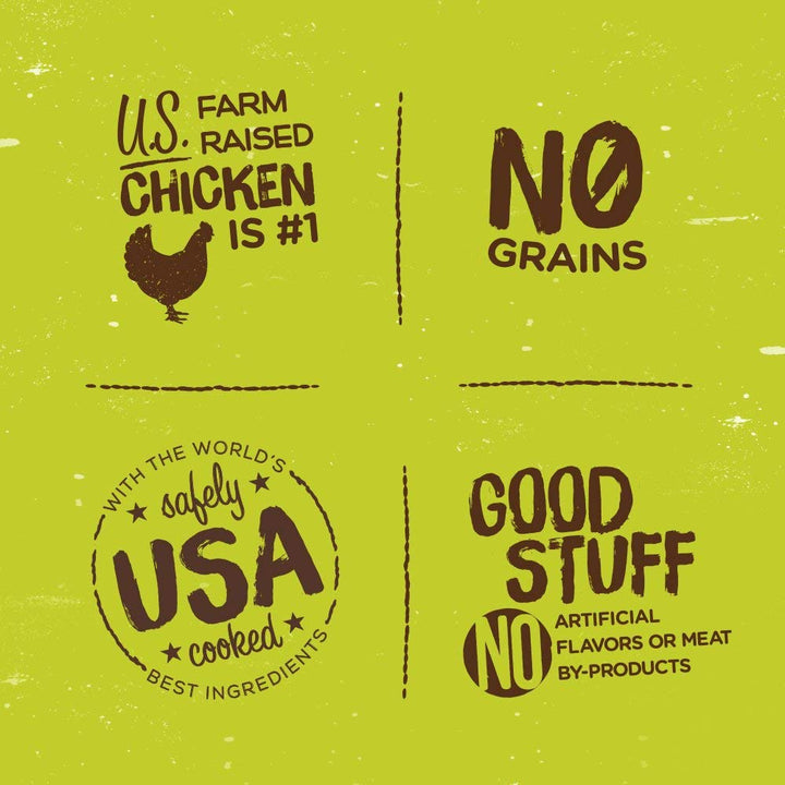 Rachael Ray Savory Roasters Roasted Chicken Recipe Dog Treats, 12 Ounces