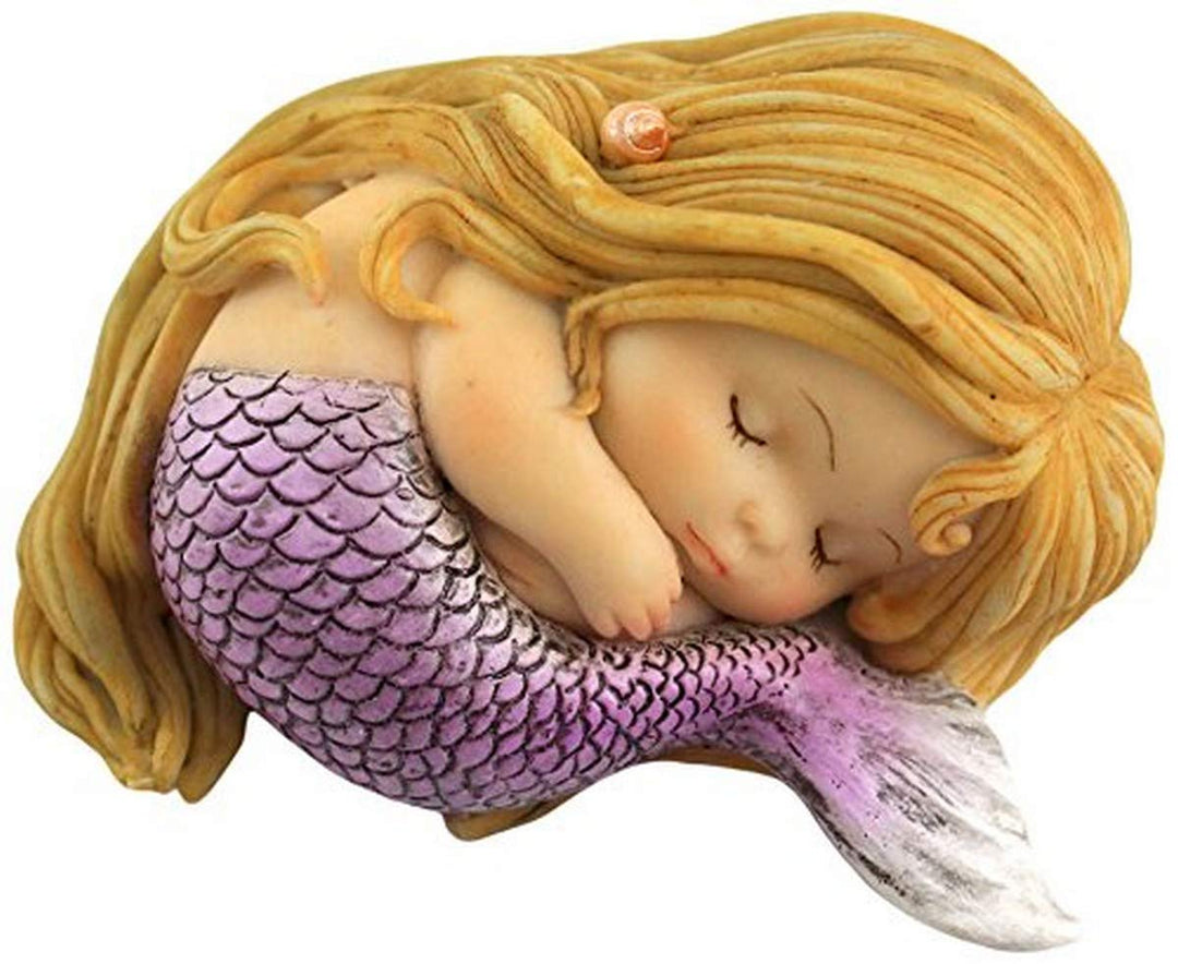 Miniature Fairy Garden and Terrarium Sleeping Little Mermaid