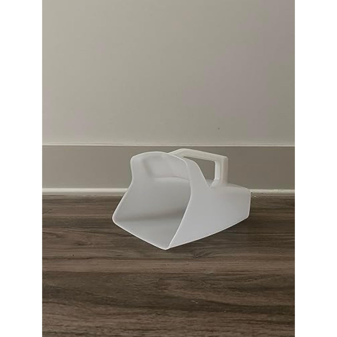 Food Service Utility Scoop, 64-Ounce, White, for Ice/Bar and Ingredient Use in Restaurant/Kitchen