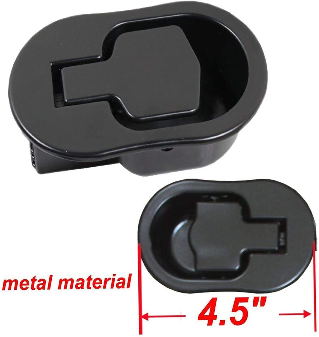 Recliner Replacement Parts - Universal Black Metal Pull Recliner Handle with Cable - fits Recliner Couch Style Pull Chair Release Handle for Sofa