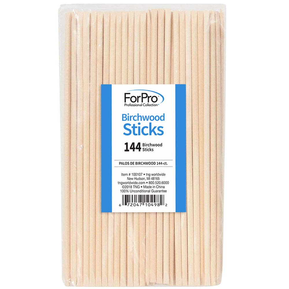 Birchwood Cuticle Sticks, for Manicures and Pedicures, 7†L, 144-Count