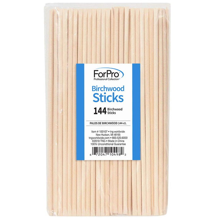 Birchwood Cuticle Sticks, for Manicures and Pedicures, 7†L, 144-Count