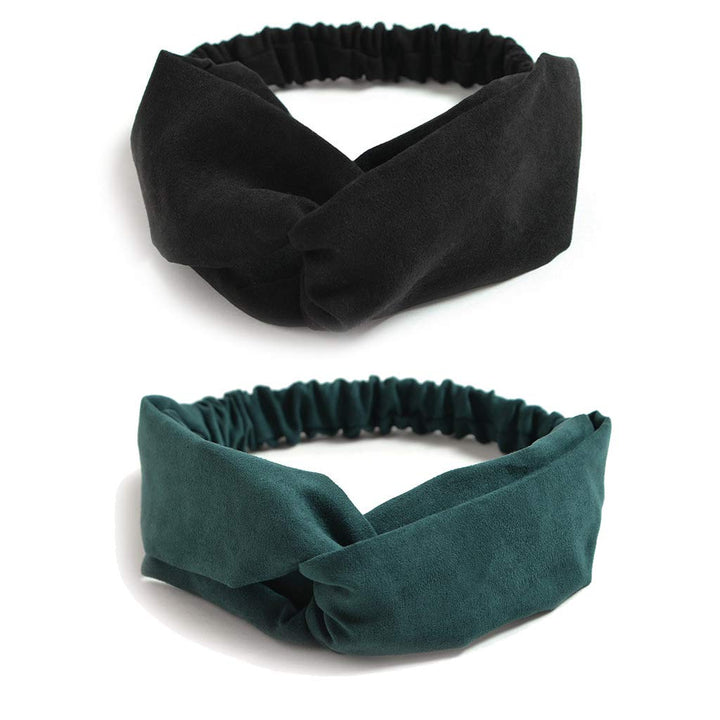 Headbands for Women 10 Pack Twist Knotted Stretchy Hair Bands