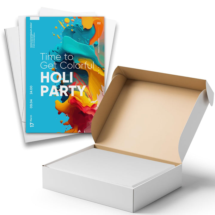 Bright White Cardstock Cards: 100-Pack 5 1/2 x 8 1/2 (Half Sheet Size) Printable Blank Cards Set| 80lb Cover| Make Your Own Invitation/Greeting Cards (100 Pack) Bright