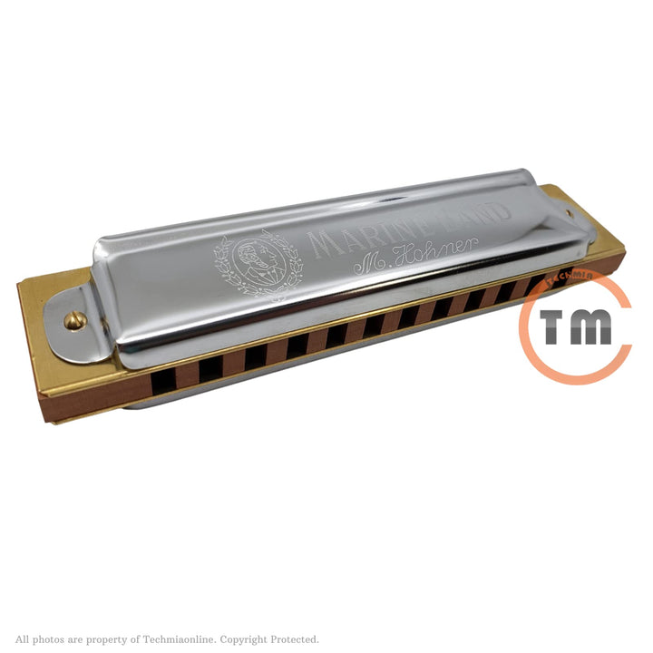 364 24 Marine Band 12 Hole Harmonica, Key of C