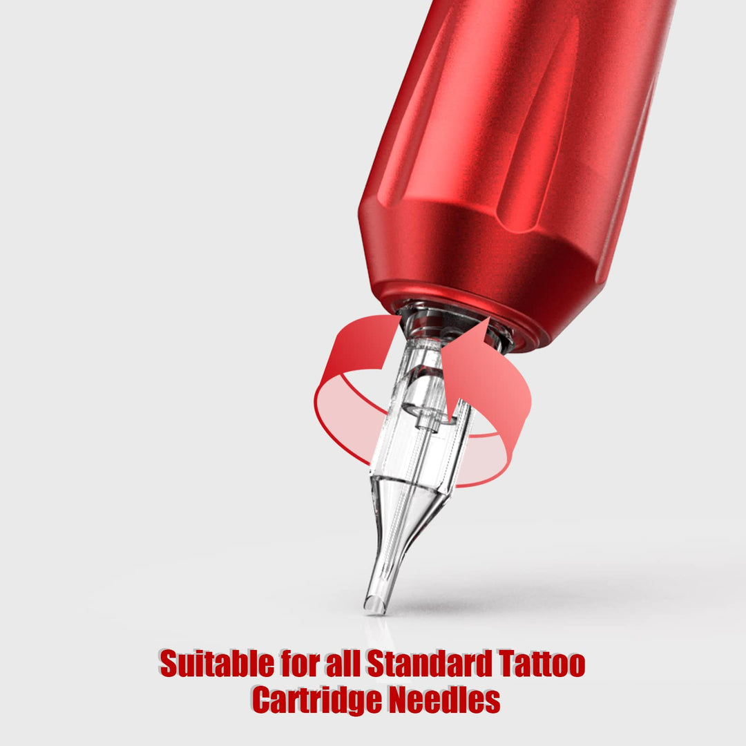 Gun Kit Tattoo Kit Tattoo Machine Kit Tattoo Pen Kit Cartridge Rotary Tattoo Kit Complete for Beginners Tattoo Pen Type Machine Kit Tattoo Pen Kit WTK080