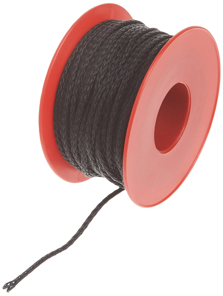 Shade Fabric Lacing Cord 80ft Black