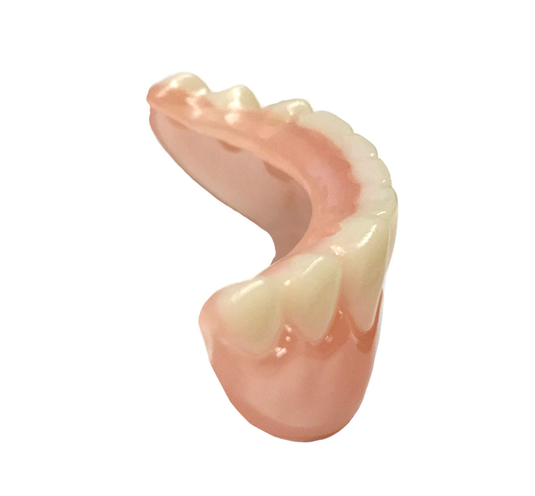 Professional Cosmetic Lower Teeth - New from Hand crafted detail, custom fit at home!