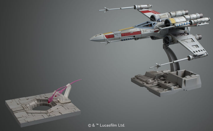 STAR WARS Bandai Hobby Star Wars 1/72 X-Wing Star Fighter Building Kit, Multi, 8 (BAN191406)