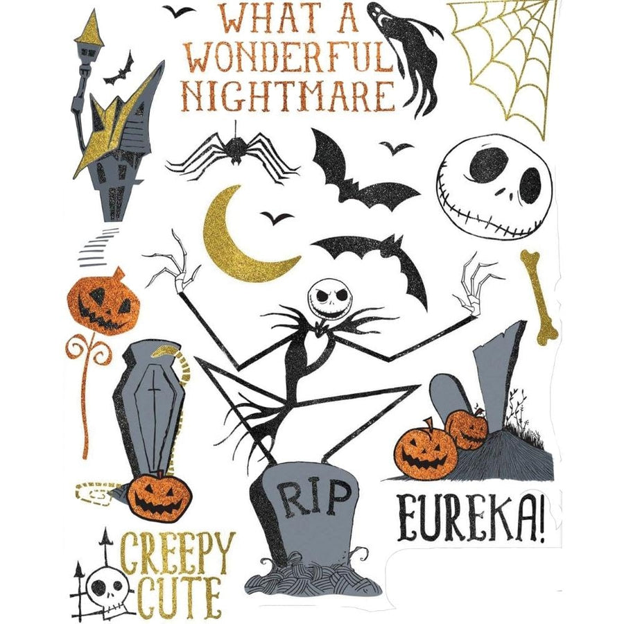 The Nightmare Before Christmas Cling Decals