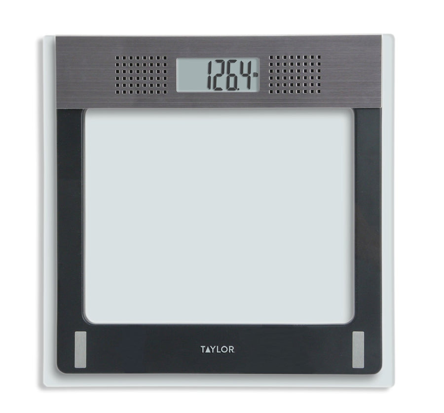 Electronic Glass Talking Bathroom Scale, 440 Lb. Capacity
