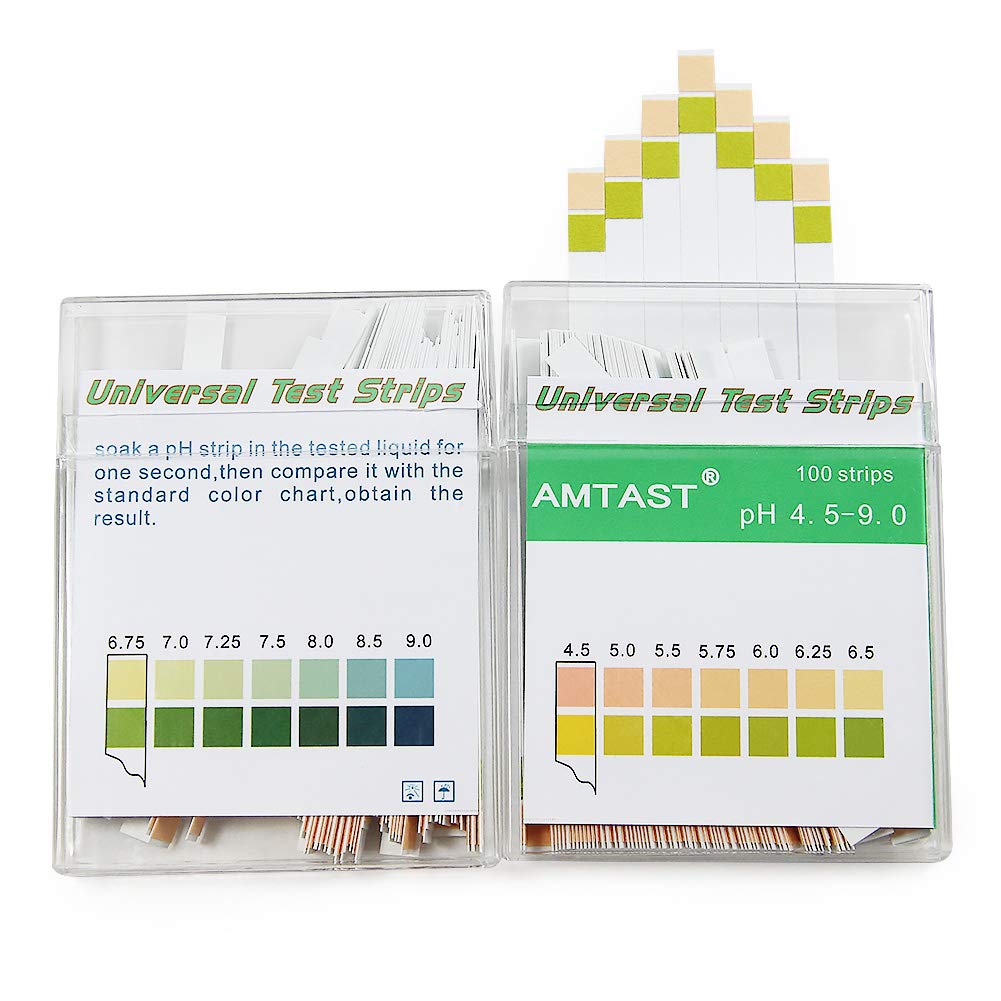 pH Test Strips Testing Alkaline and Acid Levels in The Body pH Level Tests