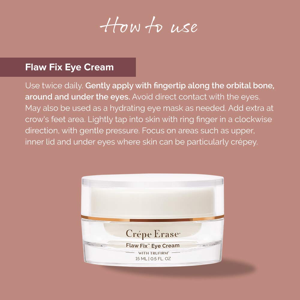 Advanced Eye Cream: Citrus Scented with Trufirm Complex, 0.5 Fl Oz for Mature Skin