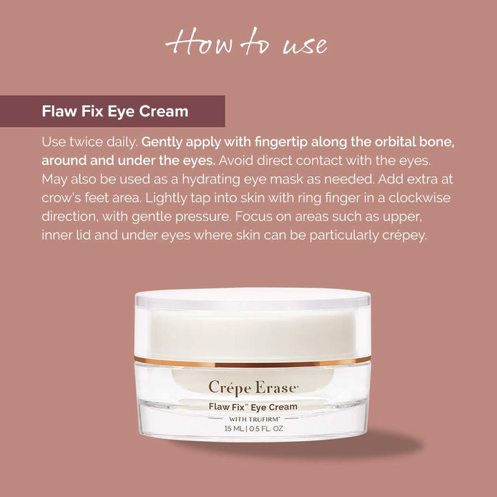 Advanced Eye Cream: Citrus Scented with Trufirm Complex, 0.5 Fl Oz for Mature Skin