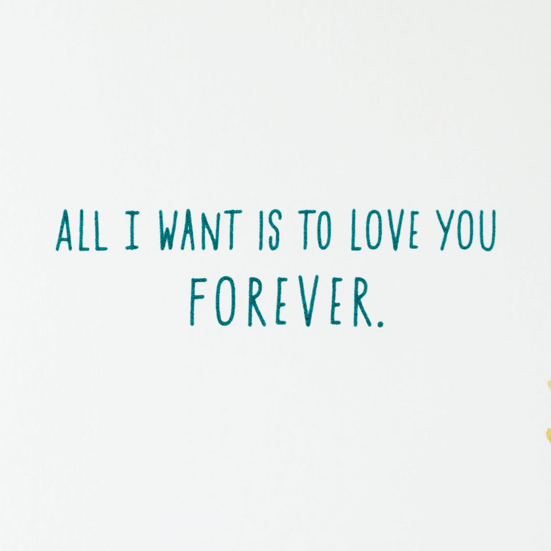 Love Card or Anniversary Card (Love You For the Rest of My Life)