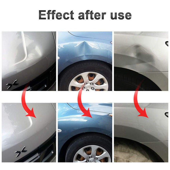 Paintless Dent Puller – Golden Dent Puller Kit, 35pcs Dent Remover Tools with Adjustable Width Dent Repair Tools for Car, DIY Auto Body Dent Repair